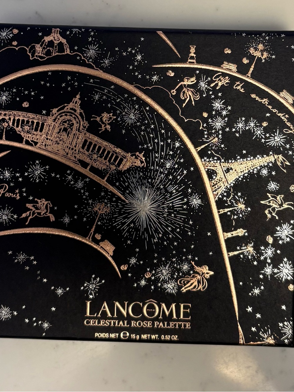Lancôme Celestial Rose Palette - Black with Rose Gold Accents